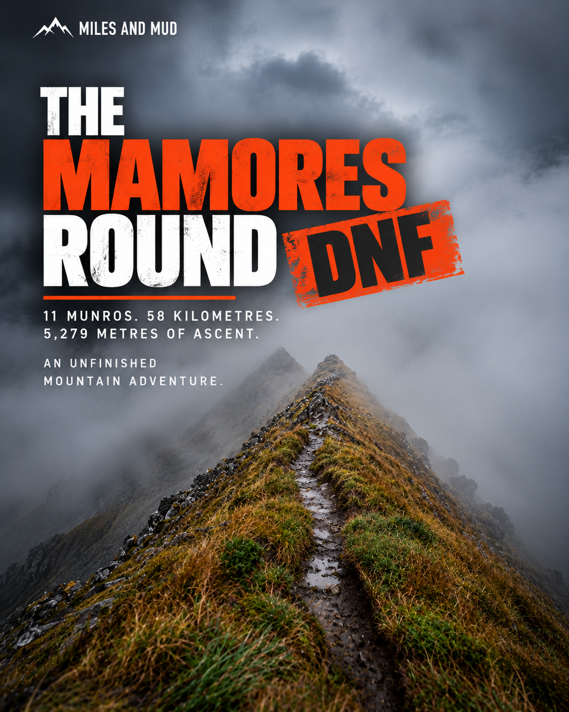 Mamores Round DNF: Into the Clag | Scottish Mountain Running